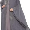 Bousni Women Beads Embellished Kaftan Abaya 01 Bousni Women Beads Embellished Kaftan Abaya