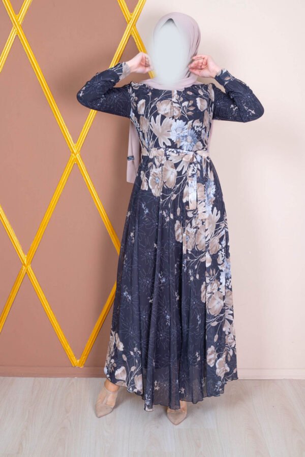 Chiffon Floral Dress 5 Chiffon Floral Dress (Copy)