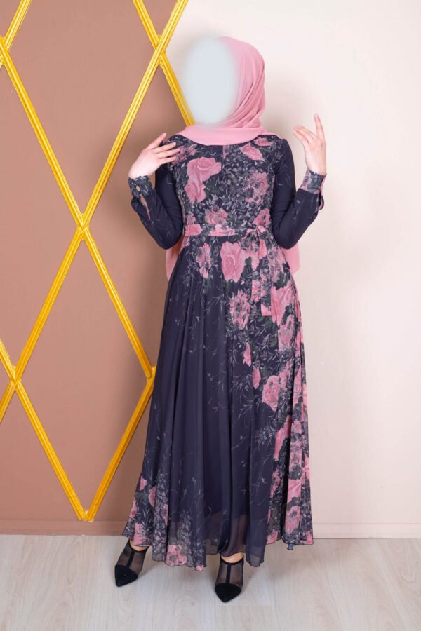 Chiffon Floral Dress 6 Chiffon Floral Dress (Copy)