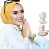 Snap Hijab-Turbans for Women-Hijab for Women Hair Wraps-Head Wraps for Women Hijab Undercap-Caps-Instant Hijab 07 Hijab for Women Hair Wraps-