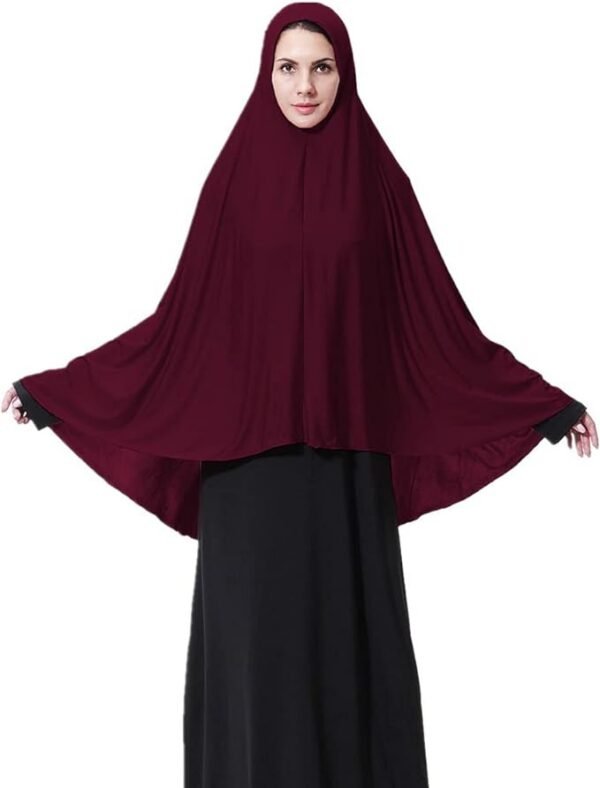 Women's High Stretch Hijab Muslim Arabian Long Milk Silk Purity Color Chiffon Hijab 01 Hijab Muslim Arabian Long Milk Silk Purity Color Chiffon Hijab
