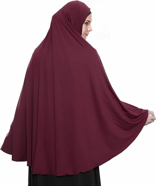 Women's High Stretch Hijab Muslim Arabian Long Milk Silk Purity Color Chiffon Hijab 02 Hijab Muslim Arabian Long Milk Silk Purity Color Chiffon Hijab
