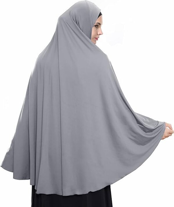 Women's High Stretch Hijab Muslim Arabian Long Milk Silk Purity Color Chiffon Hijab 03 Hijab Muslim Arabian Long Milk Silk Purity Color Chiffon Hijab