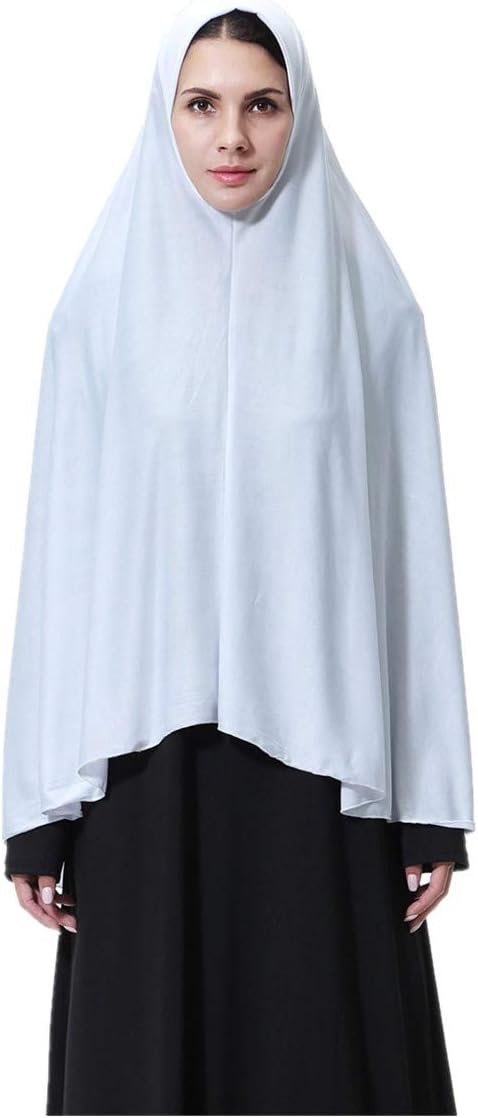 Women's High Stretch Hijab Muslim Arabian Long Milk Silk Purity Color Chiffon Hijab 07 Hijab Muslim Arabian Long Milk Silk Purity Color Chiffon Hijab