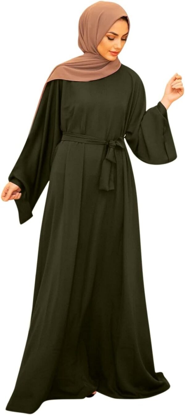 Women's Muslim Long Sleeve Dress Vintage Pullover Abaya 04 - Copy Pullover Abaya Prayer Clothes Prom Dresses