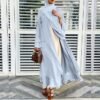 Hijab for Women Lightweight Long Sleeve Chiffon Dresses for Women